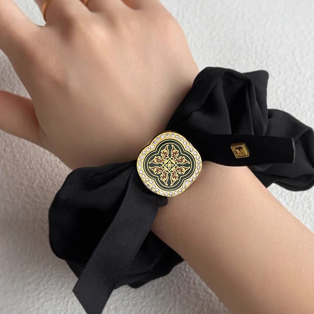 Wholesale Light Luxury Style Light Velvet Hair Rope